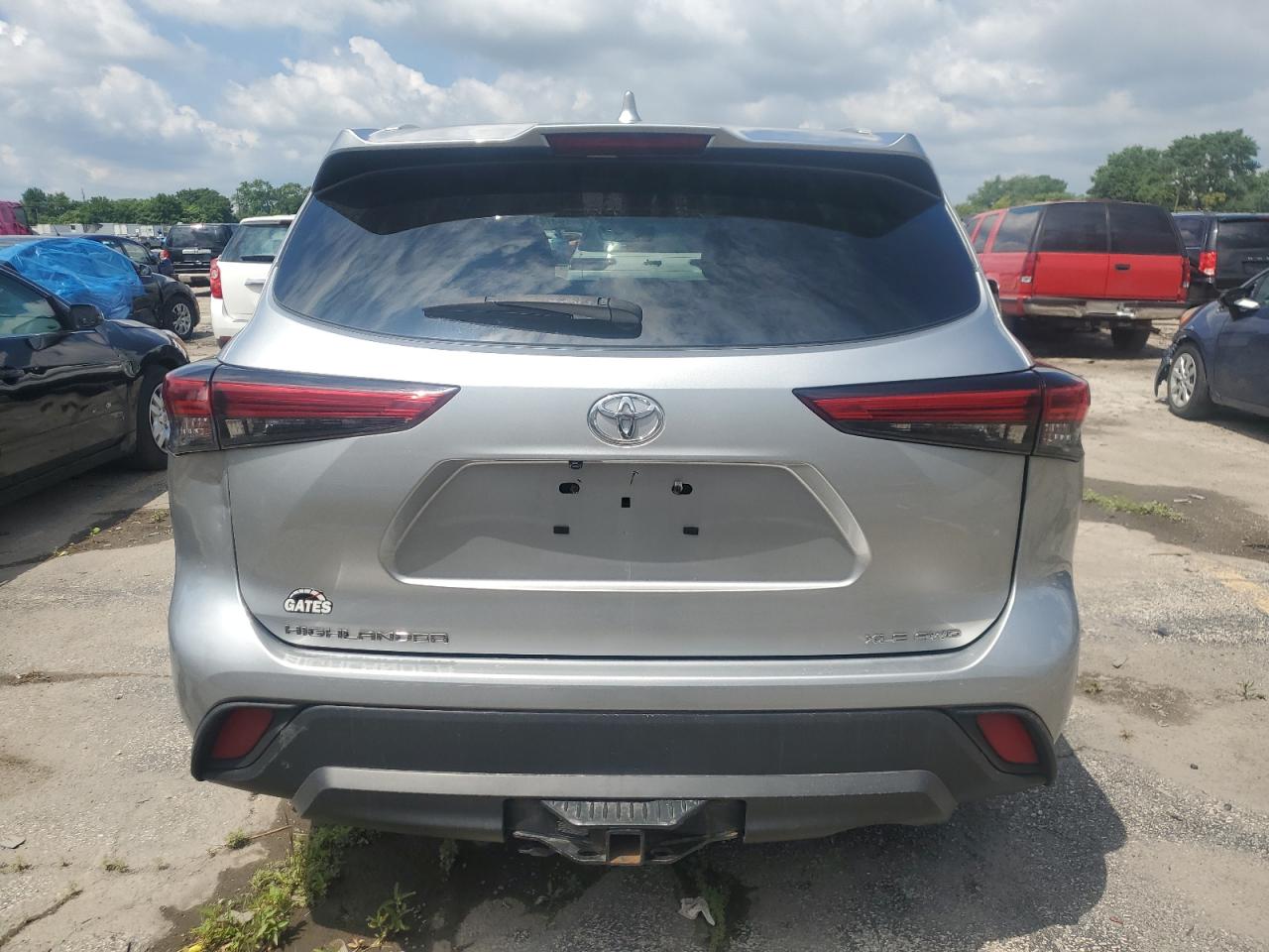 2022 Toyota Highlander Xle VIN: 5TDGZRBH0NS184419 Lot: 63783705