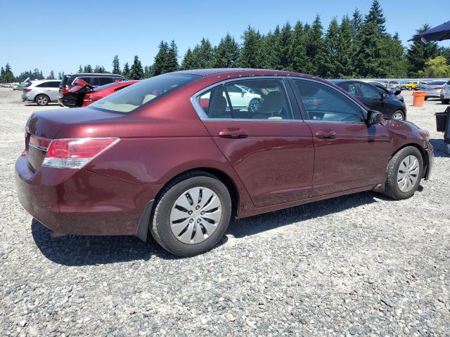Sedans HONDA ACCORD 2012 Burgundy