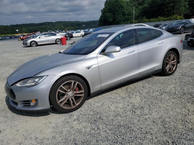  TESLA MODEL S 2014 Silver