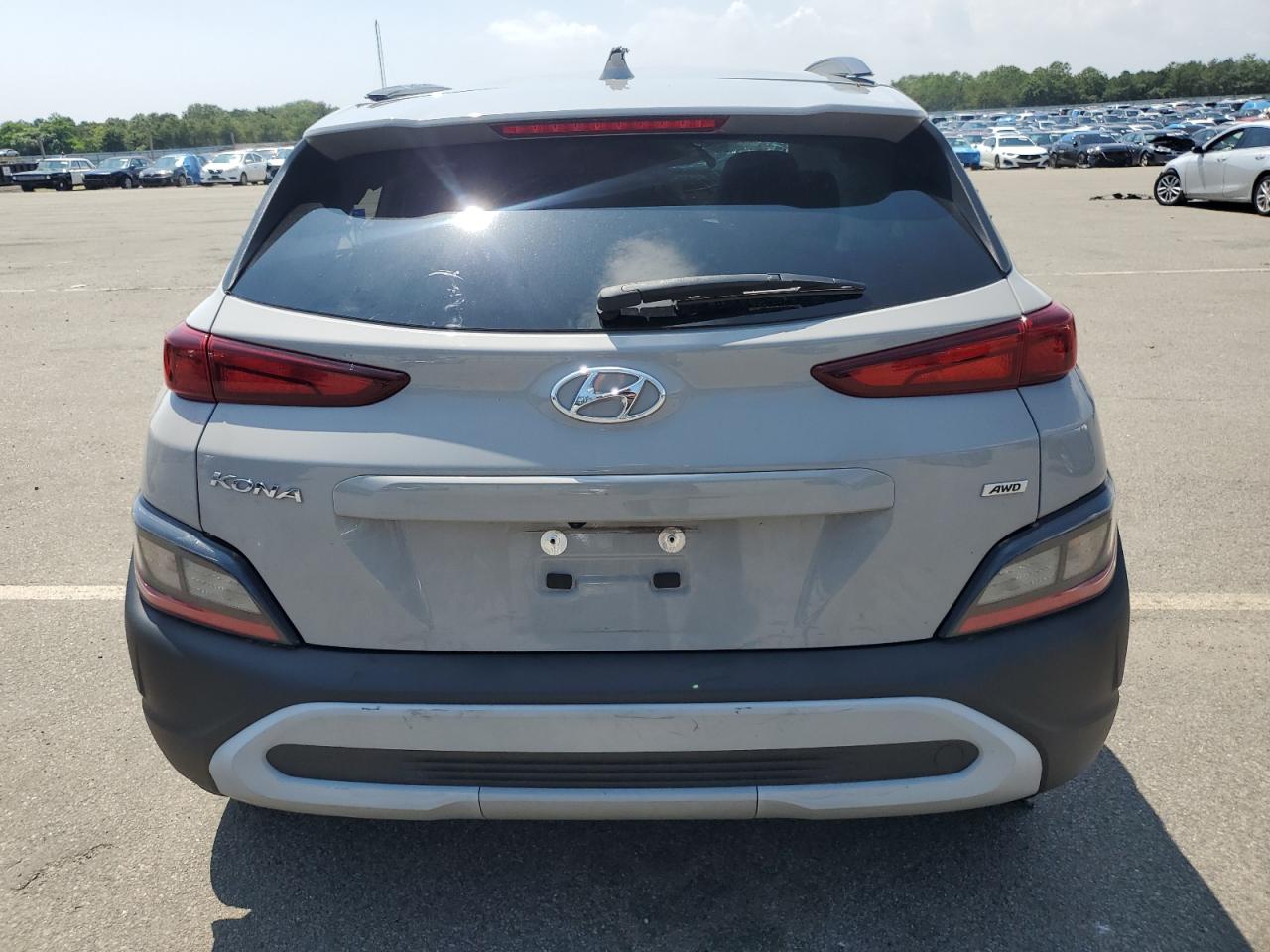 2022 Hyundai Kona Sel VIN: KM8K3CAB3NU897392 Lot: 63090465