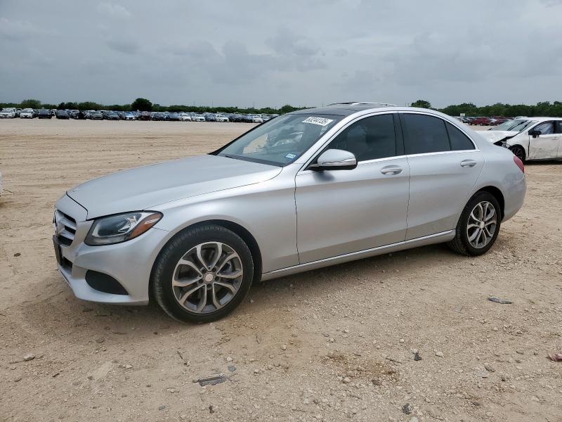  MERCEDES-BENZ C-CLASS 2015 Srebrny