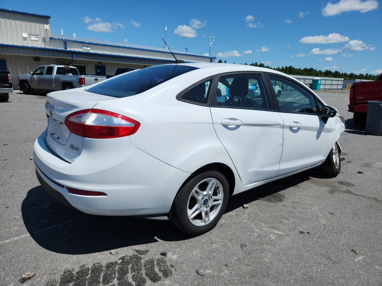 2019 Ford Fiesta Se white null gasoline 3FADP4BJ2KM125470 photo #4