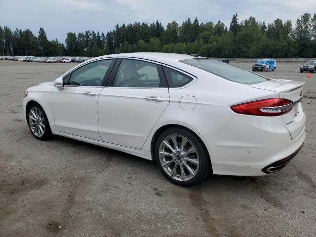 Sedans FORD FUSION 2017 Biały