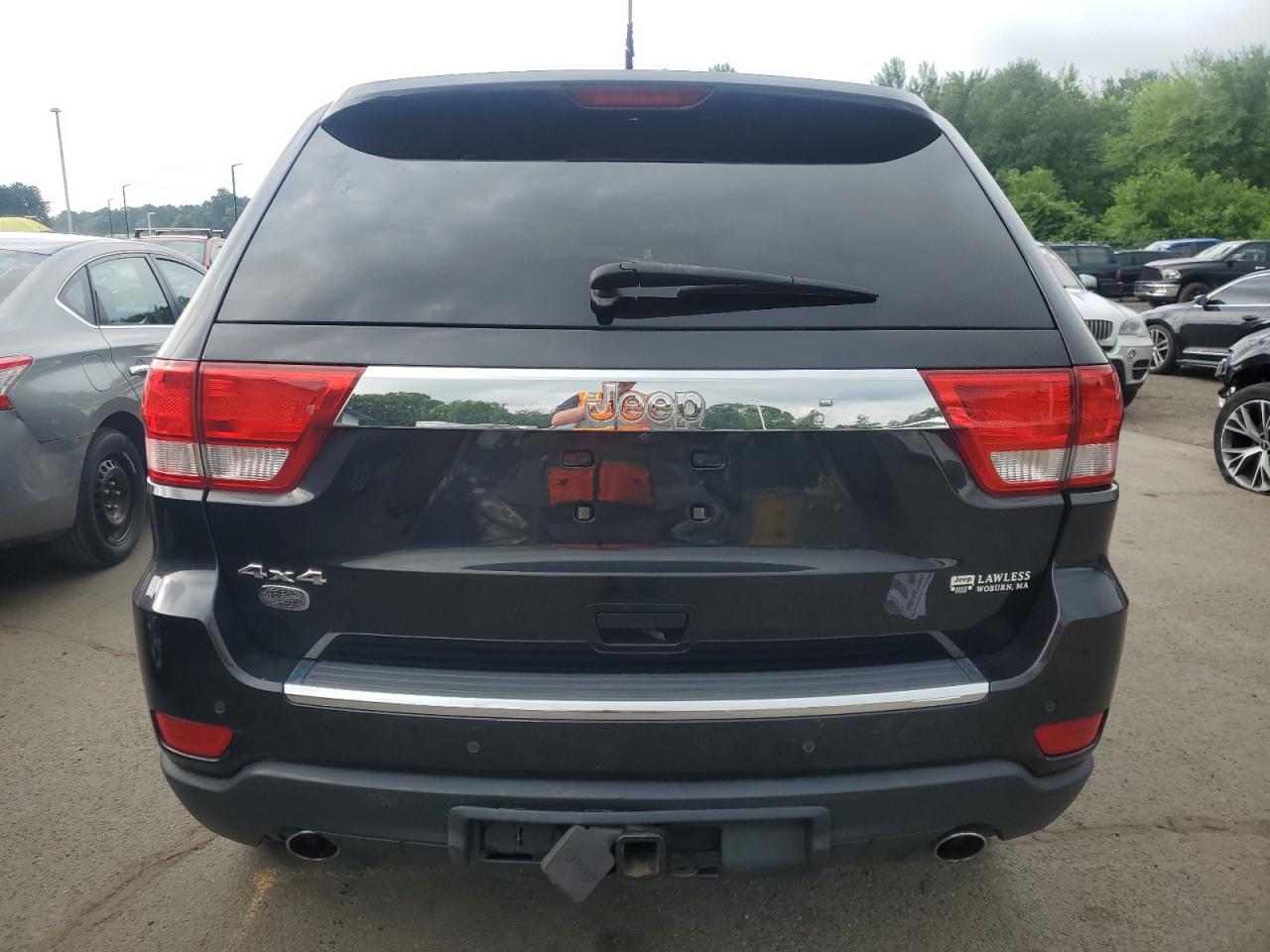 2013 Jeep Grand Cherokee Overland VIN: 1C4RJFCT1DC655611 Lot: 64053945
