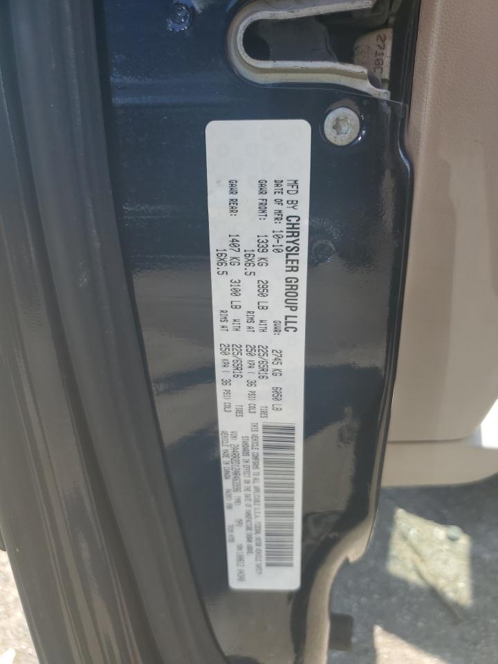 2010 Chrysler Town & Country Lx VIN: 2A4RR2D12AR463996 Lot: 64144025