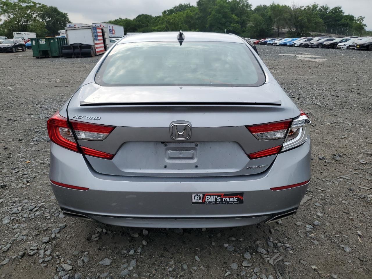 2021 Honda Accord Sport VIN: 1HGCV1F36MA117752 Lot: 64101085