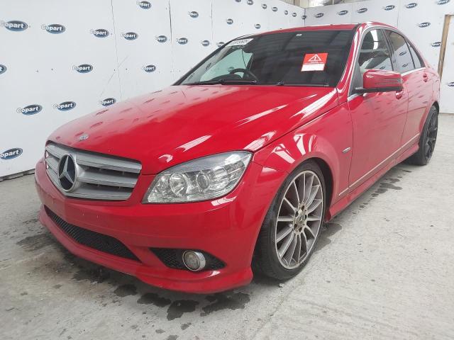 2011 MERCEDES BENZ C200 BLUE- for sale at Copart BELFAST