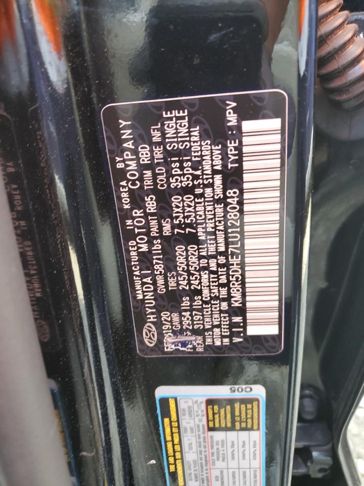 2020 Hyundai Palisade Limited VIN: KM8R5DHE7LU128048 Lot: 63464215