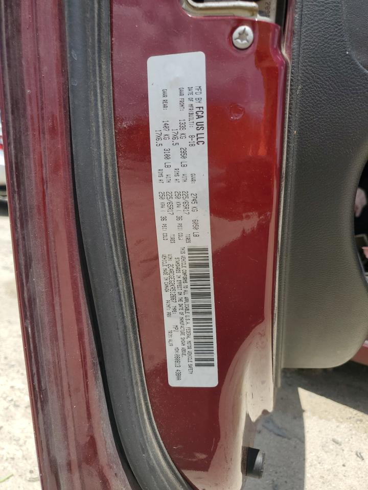 2019 Dodge Grand Caravan Gt VIN: 2C4RDGEG2KR512667 Lot: 65239355