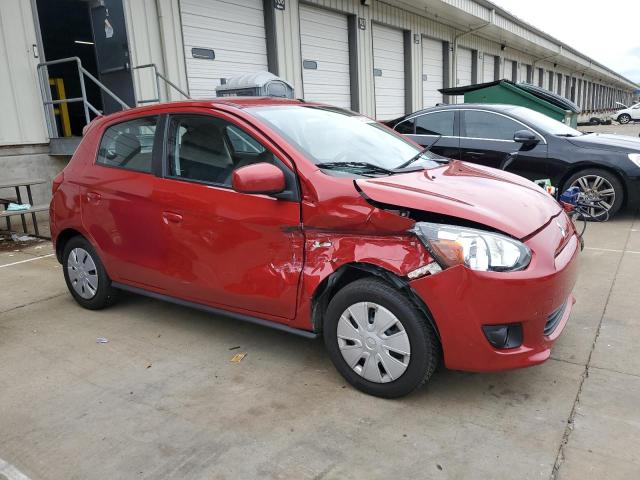  MITSUBISHI MIRAGE 2014 Red