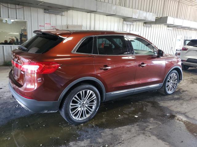  LINCOLN MKX 2016 Czerwony