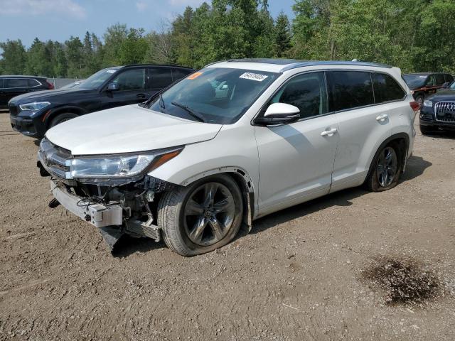 2017 TOYOTA HIGHLANDER LIMITED   for sale at Copart ON - COOKSTOWN