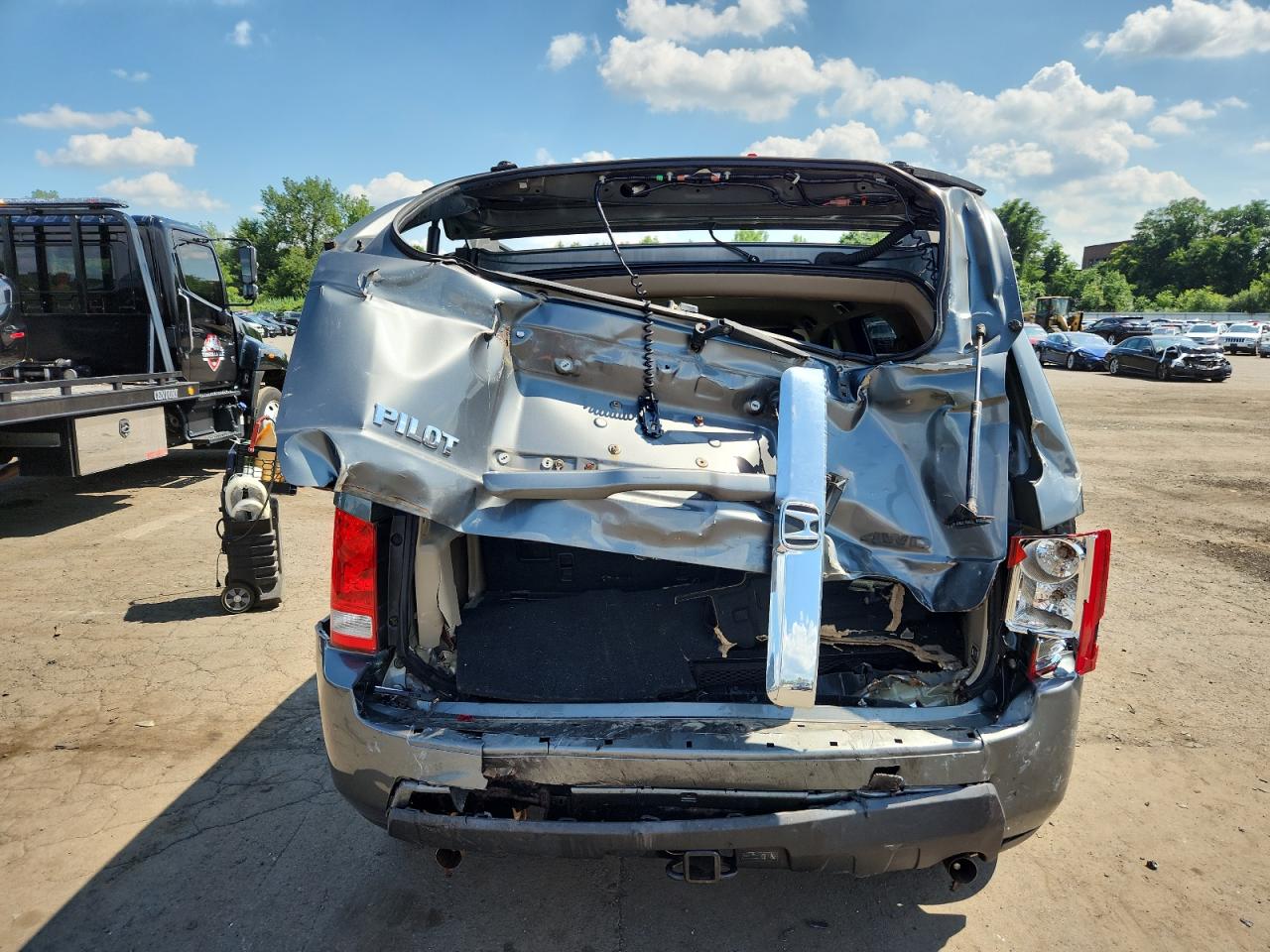 2009 Honda Pilot Lx VIN: 5FNYF48219B026989 Lot: 65070495