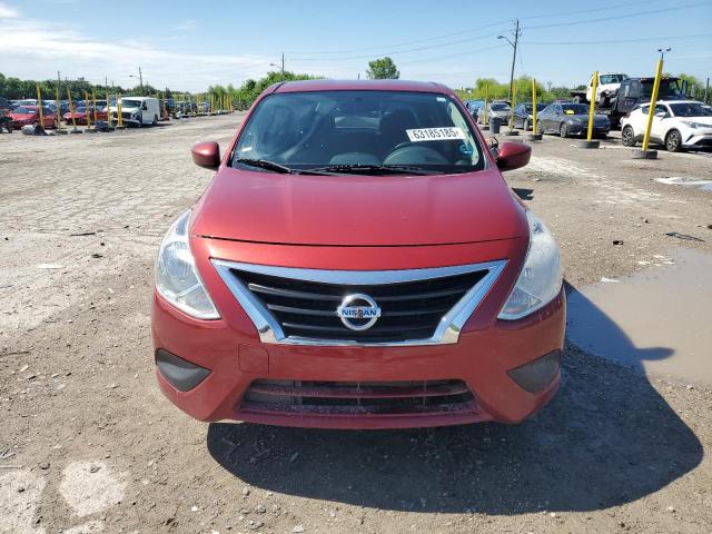  NISSAN VERSA 2016 Burgundy