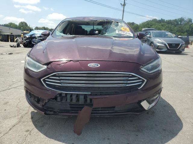 Sedans FORD FUSION 2017 Burgundy
