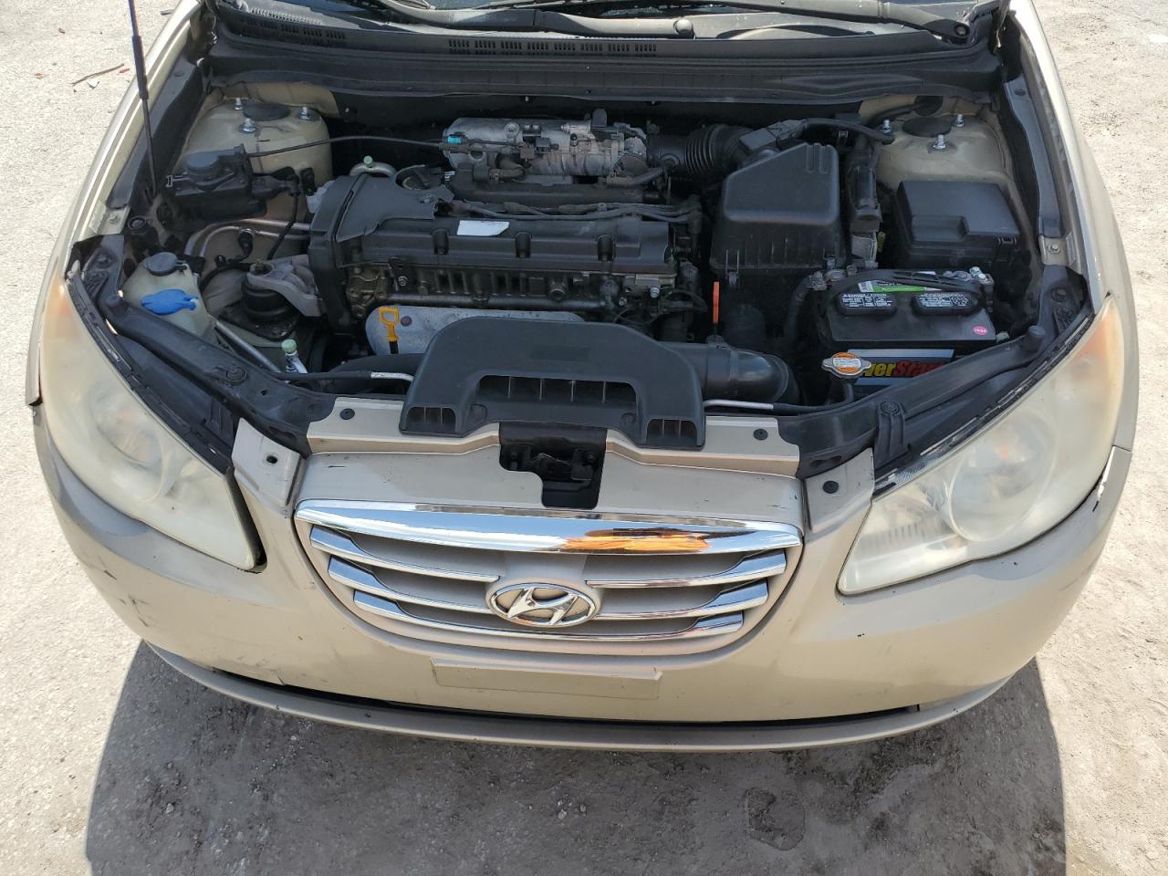 2010 Hyundai Elantra Blue VIN: KMHDU4AD4AU867762 Lot: 63185695