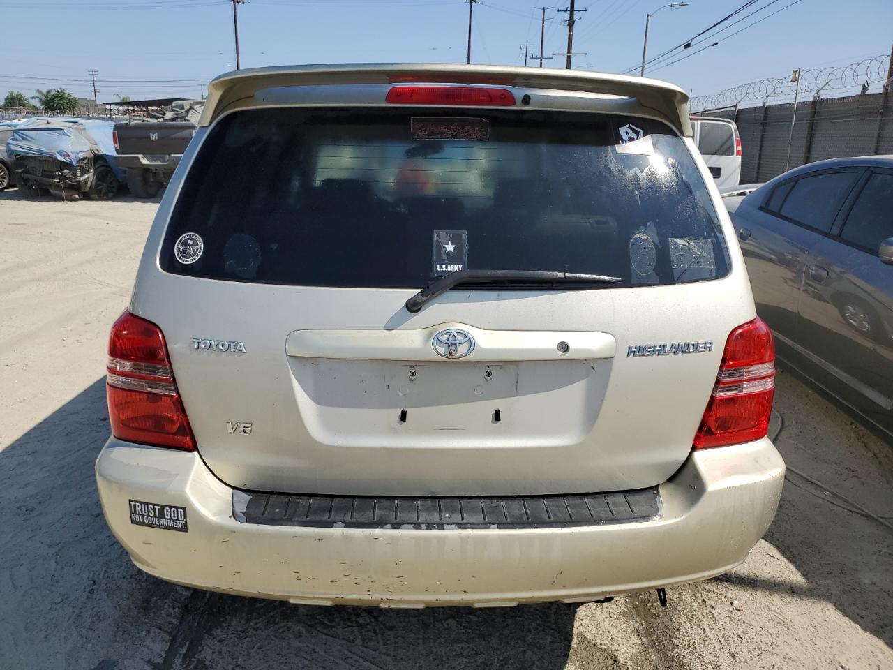 2002 Toyota Highlander Limited VIN: JTEGF21A920033206 Lot: 63250665