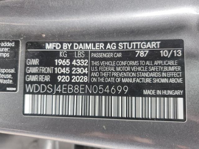 2014 MERCEDES-BENZ CLA 250  