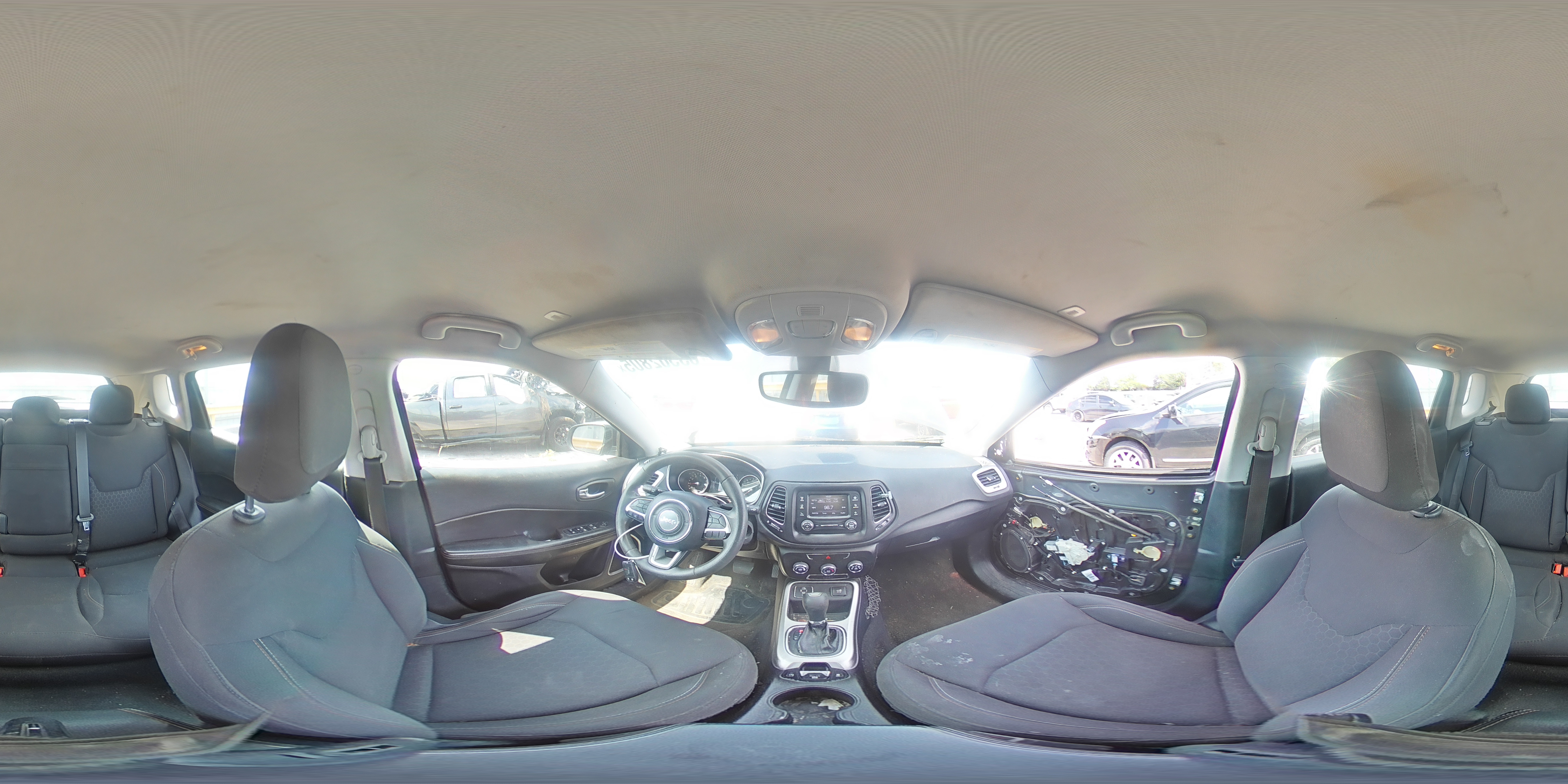 2018 Jeep Compass Sport VIN: 3C4NJCAB6JT267457 Lot: 63502805