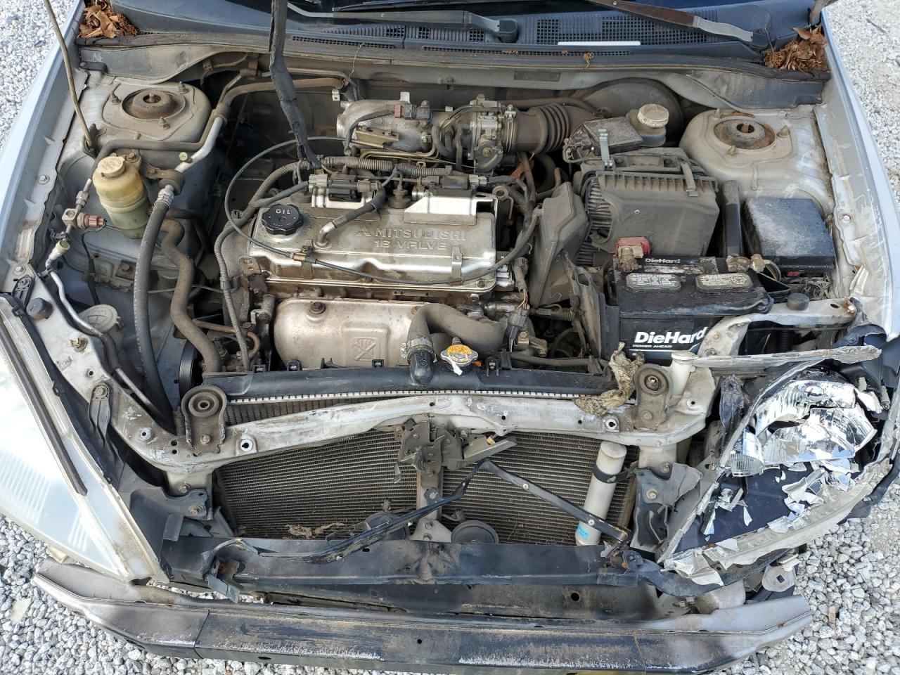 2004 Mitsubishi Lancer Es VIN: JA3AJ26E14U050855 Lot: 66001085