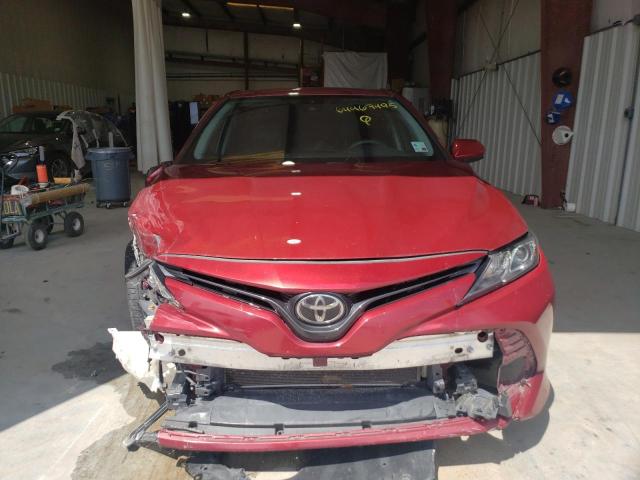  TOYOTA CAMRY 2018 Бургунди