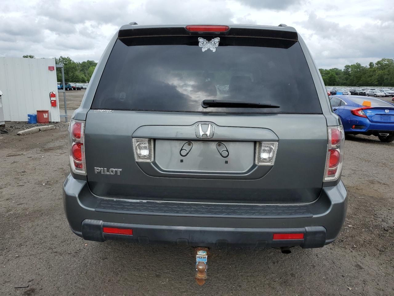 2007 Honda Pilot Exl VIN: 5FNYF28527B042727 Lot: 62751685