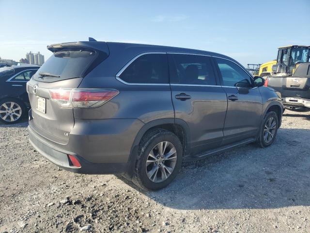  TOYOTA HIGHLANDER 2015 Srebrny