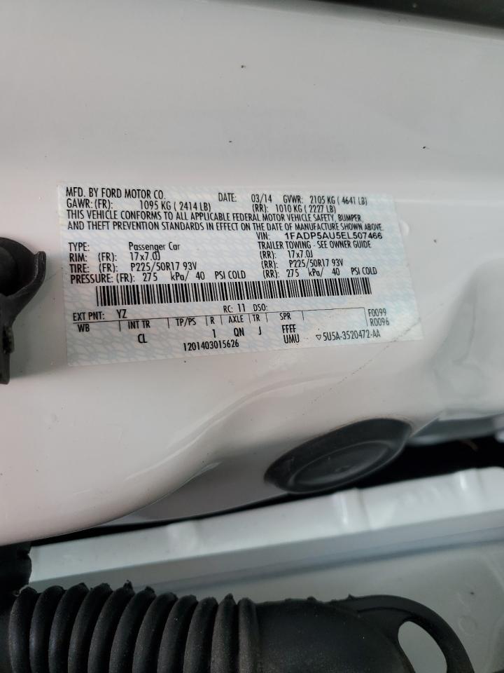 2014 Ford C-Max Se VIN: 1FADP5AU5EL507466 Lot: 63492055