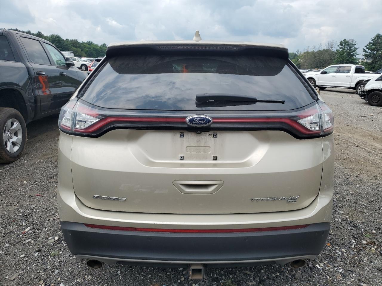 2017 Ford Edge Titanium VIN: 2FMPK4K86HBB72185 Lot: 66844315