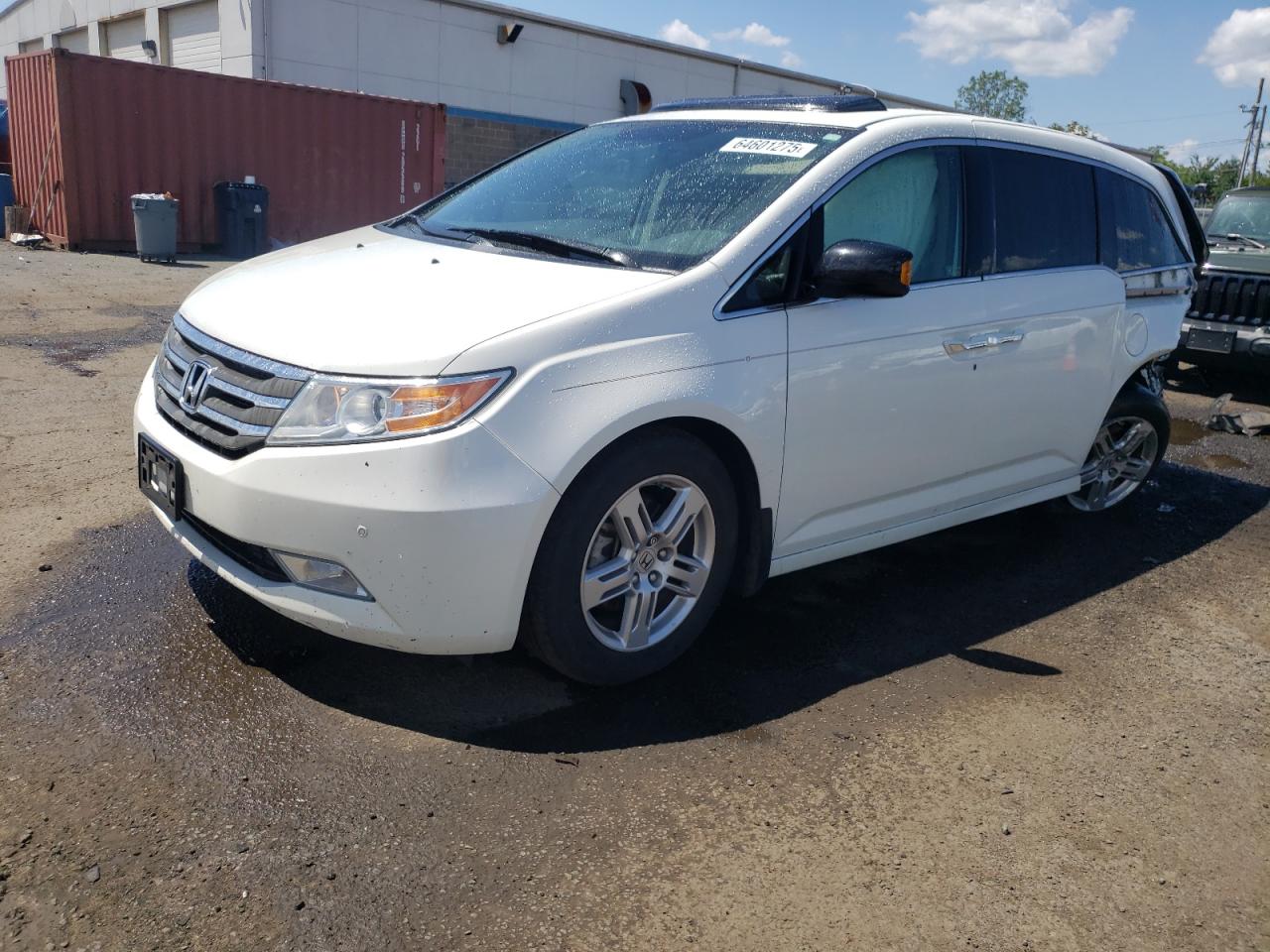 2012 Honda Odyssey Touring VIN: 5FNRL5H96CB080845 Lot: 64601275