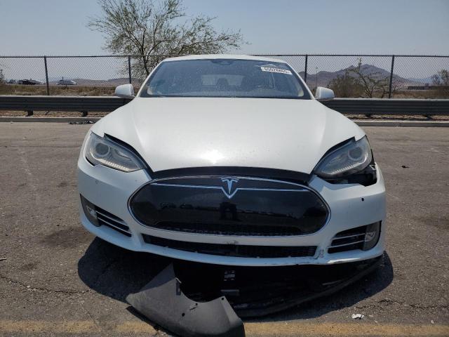 Hatchbacks TESLA MODEL S 2015 Biały
