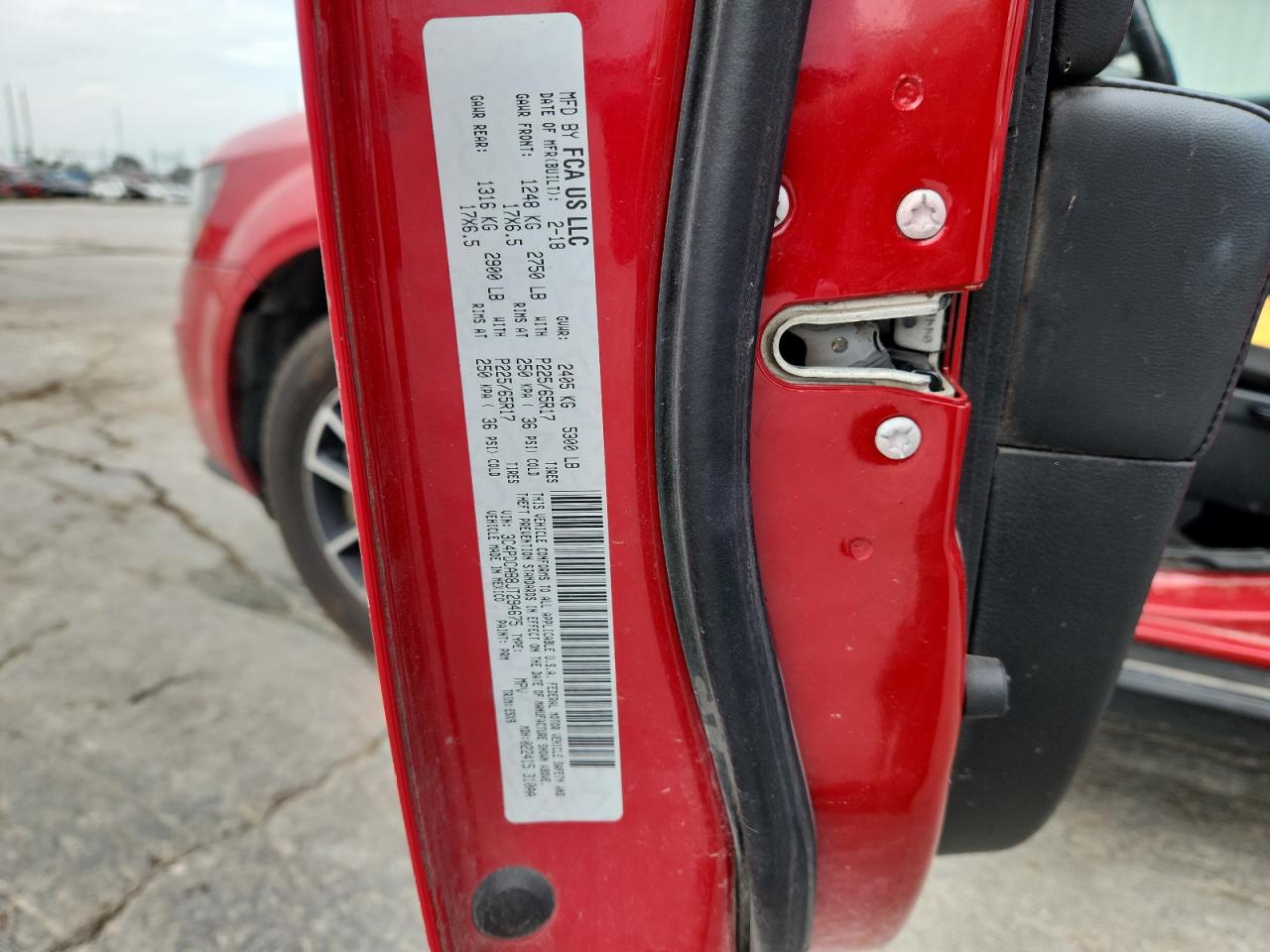 2018 Dodge Journey Se VIN: 3C4PDCAB8JT294675 Lot: 63666485