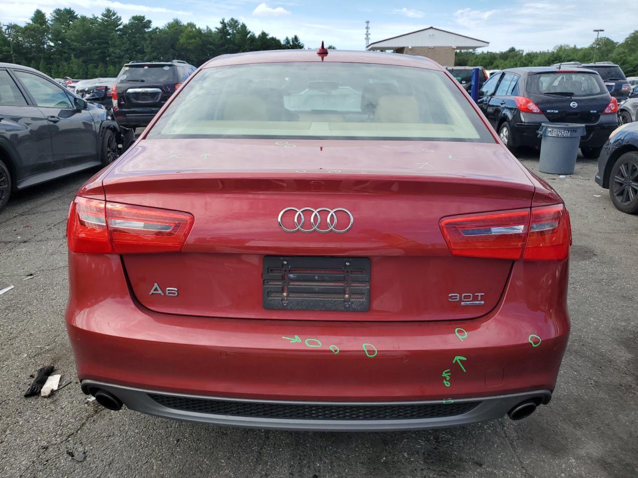 2012 Audi A6 Prestige VIN: WAUHGAFC1CN177540 Lot: 65226135