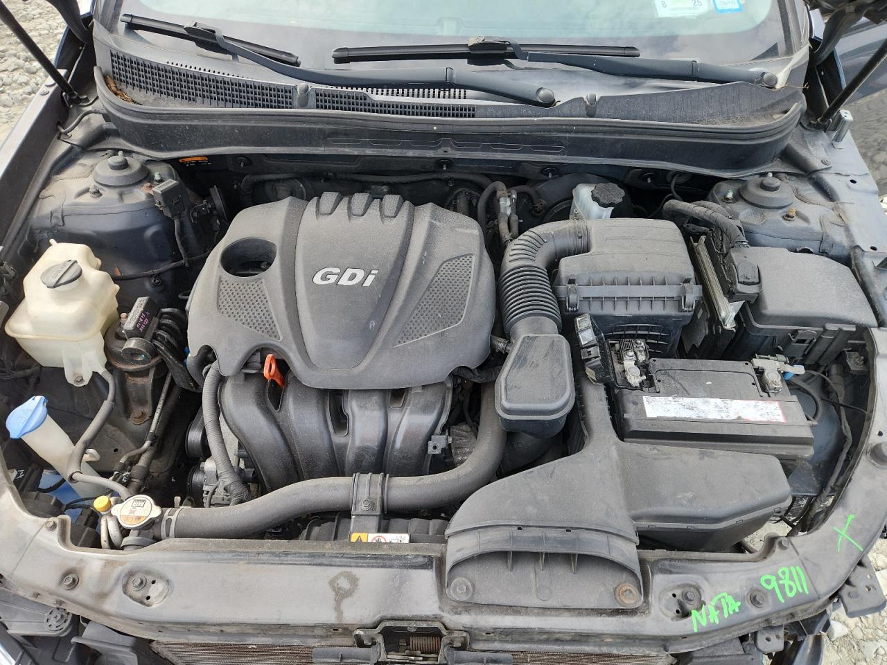 2014 Hyundai Sonata Gls VIN: 5NPEB4ACXEH895846 Lot: 64983785