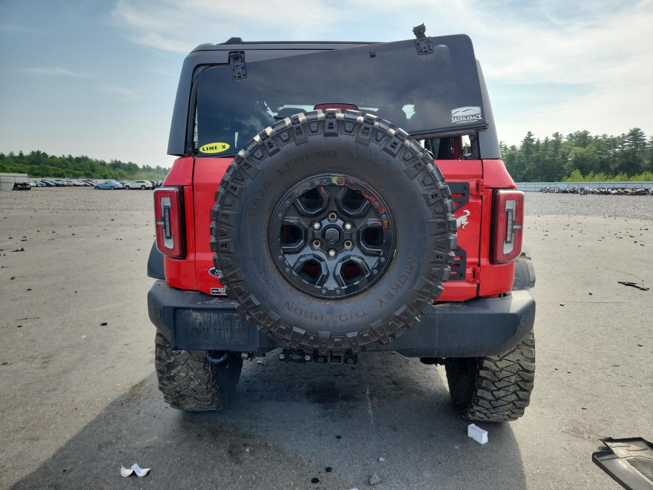 2021 Ford Bronco Base VIN: 1FMDE5AP7MLA61681 Lot: 66438705