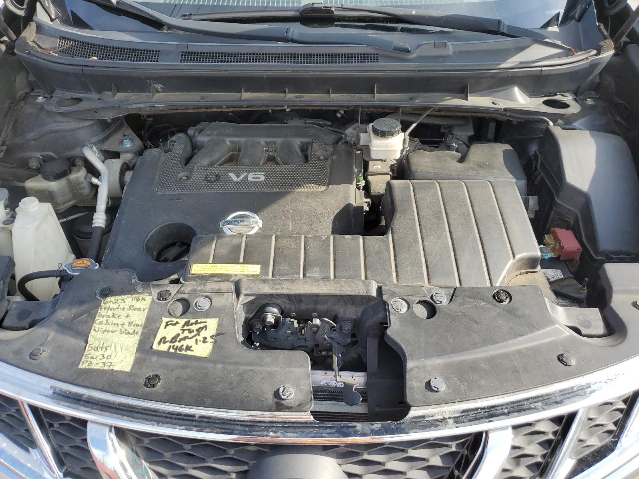 2012 Nissan Murano S VIN: JN8AZ1MW5CW201476 Lot: 65196115
