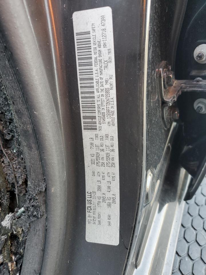 2019 Ram 1500 Big Horn/Lone Star VIN: 1C6SRFFT2KN725955 Lot: 66012835