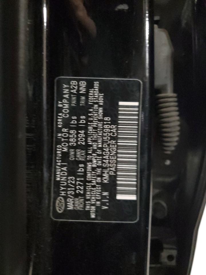 2023 Hyundai Elantra Sel VIN: KMHLS4AG4PU559818 Lot: 65935875