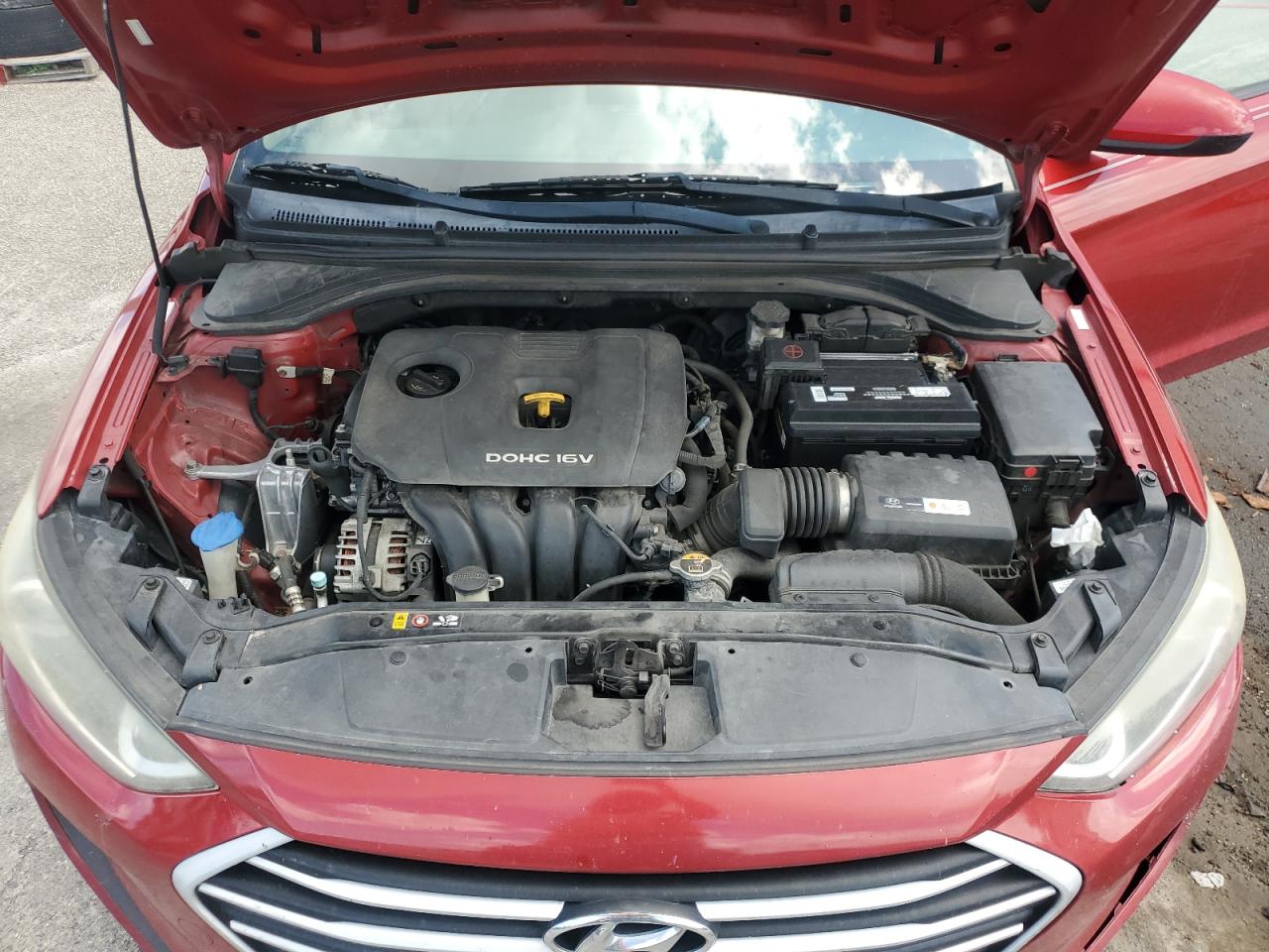2017 Hyundai Elantra Se VIN: KMHD74LF6HU397251 Lot: 65383825