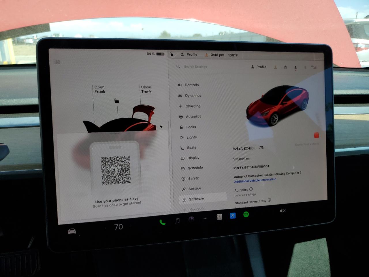 5YJ3E1EA5NF189534 2022 Tesla Model 3