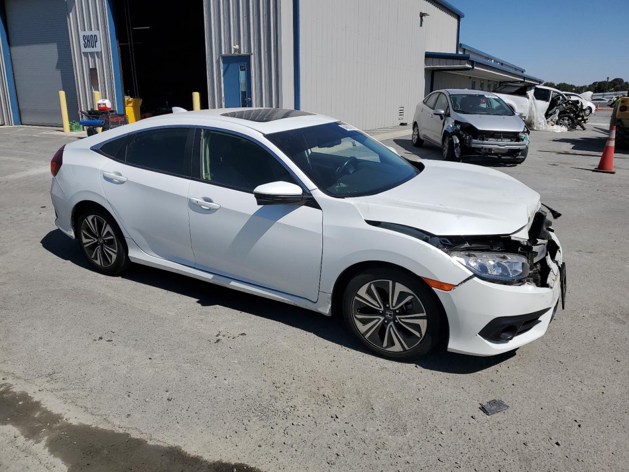 2018 Honda Civic Exl VIN: JHMFC1F78JX016174 Lot: 64863285