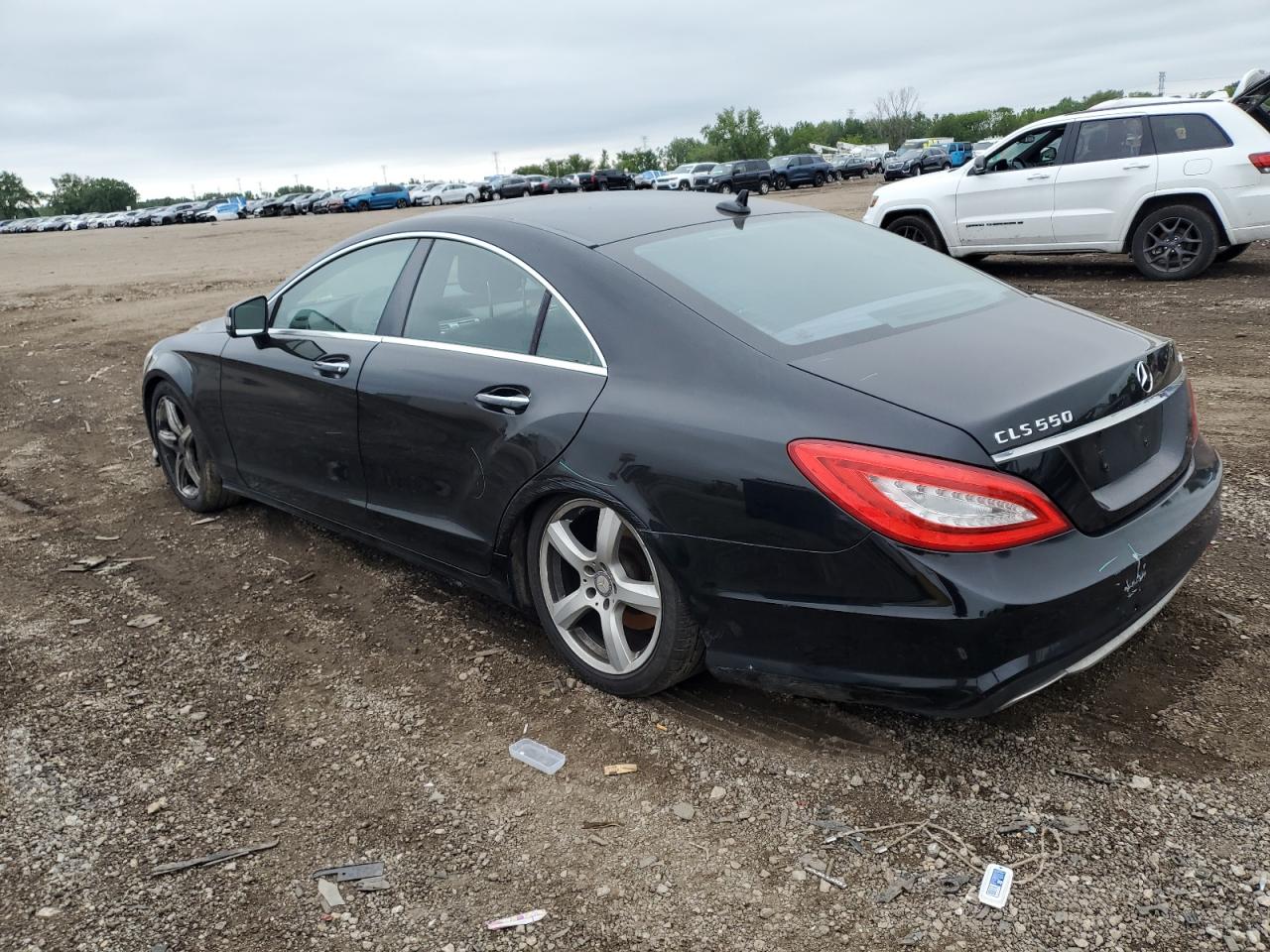 2014 Mercedes-Benz Cls 550 4Matic black null gas WDDLJ9BBXEA118125 photo #3