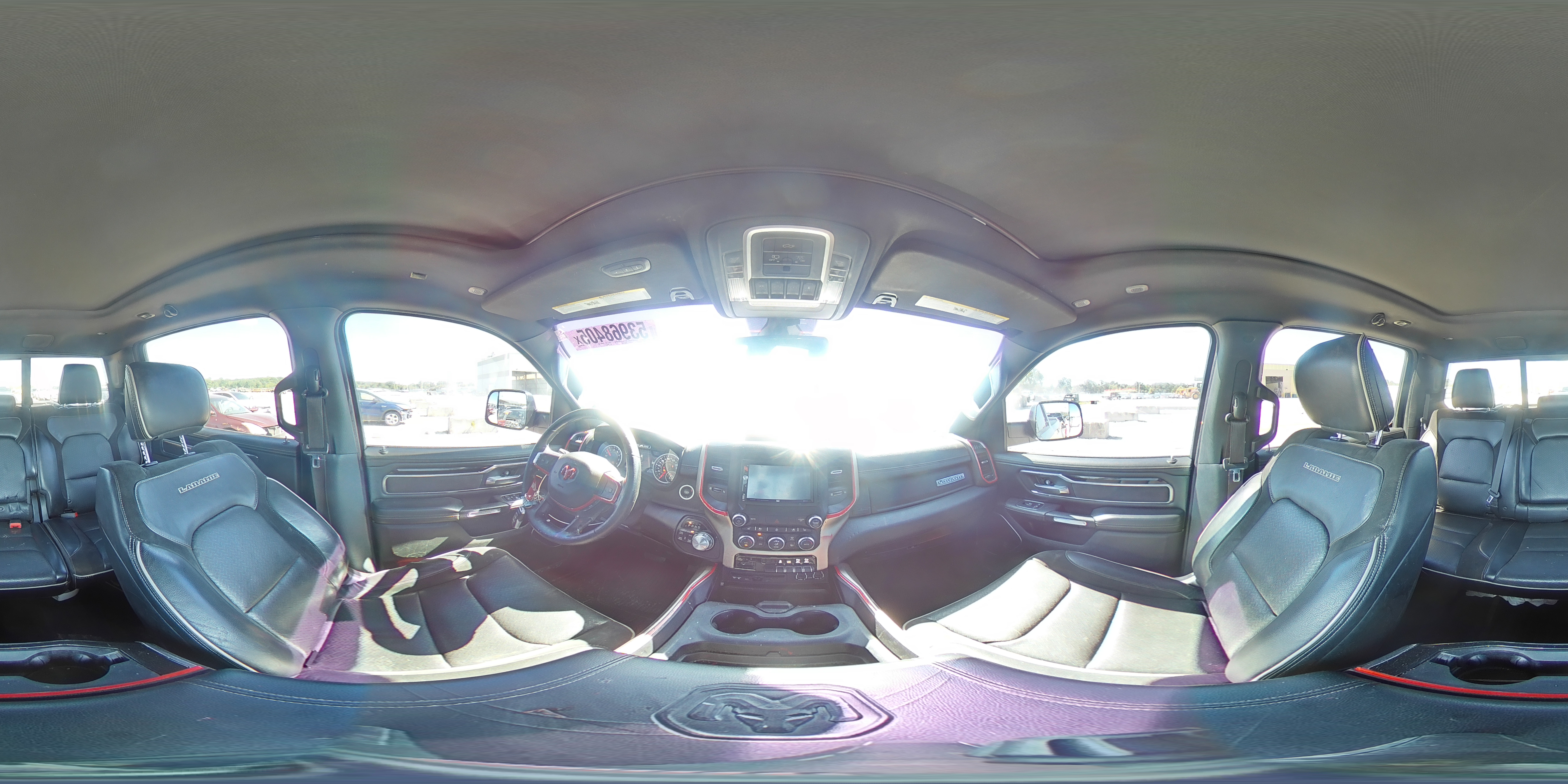 2019 Ram 1500 Laramie VIN: 1C6SRFJT0KN575657 Lot: 53968405