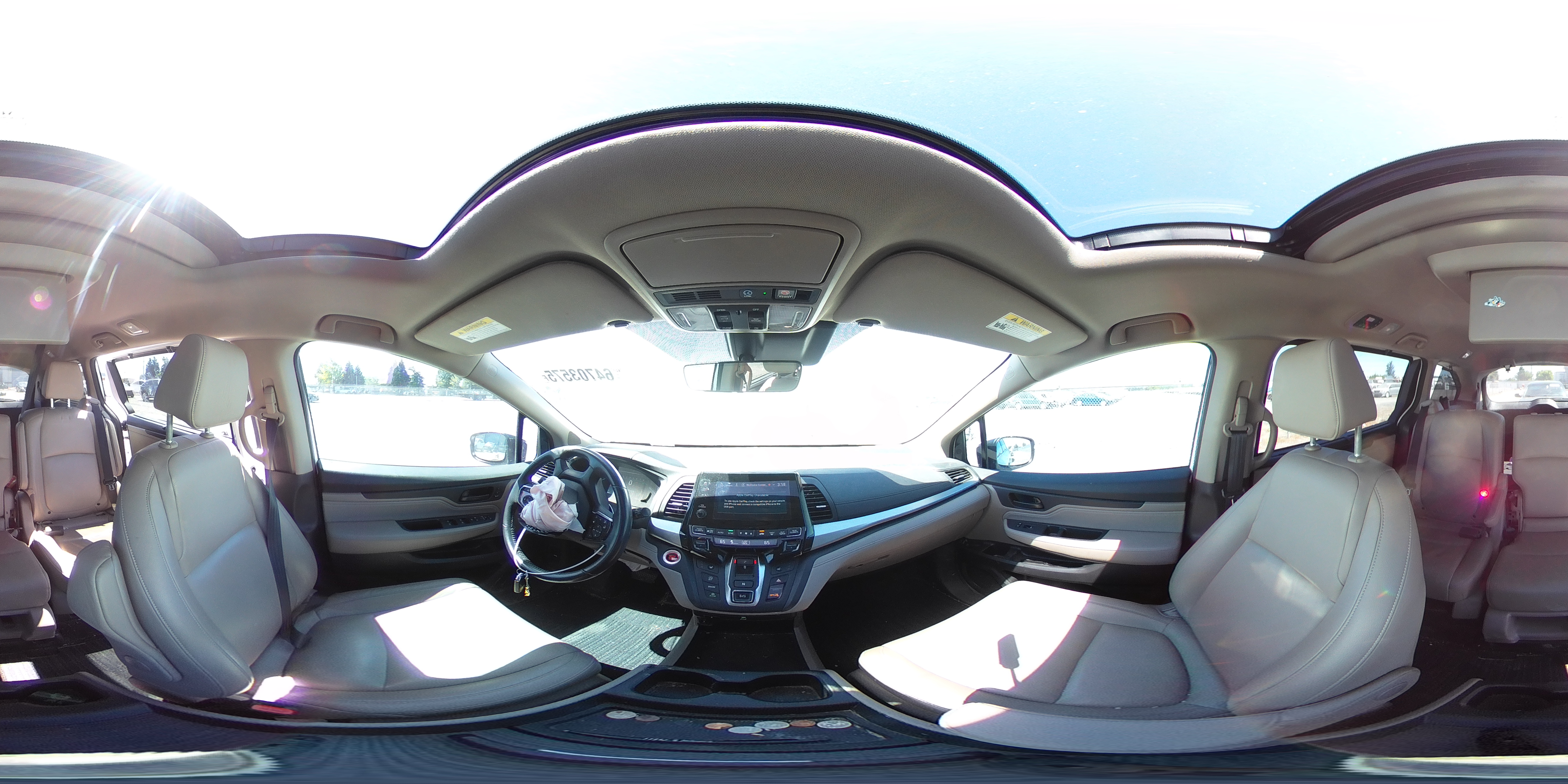 2019 Honda Odyssey Touring VIN: 5FNRL6H83KB059964 Lot: 64703575