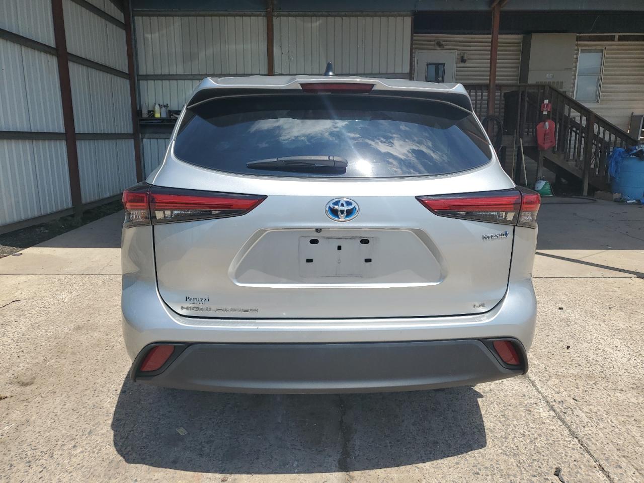 2022 Toyota Highlander Hybrid Le VIN: 5TDBBRCH2NS085954 Lot: 63255605