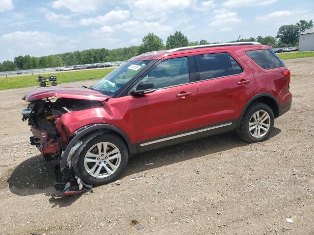  FORD EXPLORER 2018 Czerwony