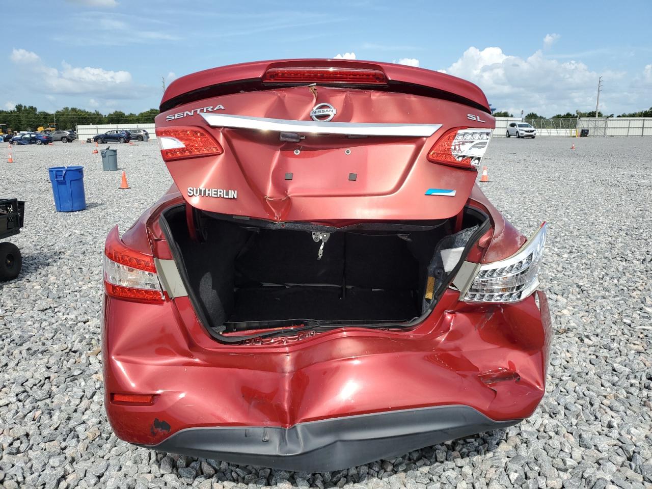 2014 Nissan Sentra S VIN: 3N1AB7AP1EY281793 Lot: 65414935