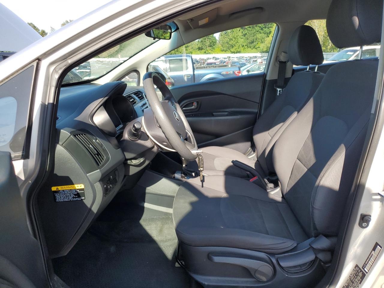 2013 Kia Rio Lx VIN: KNADM4A3XD6306614 Lot: 63500665