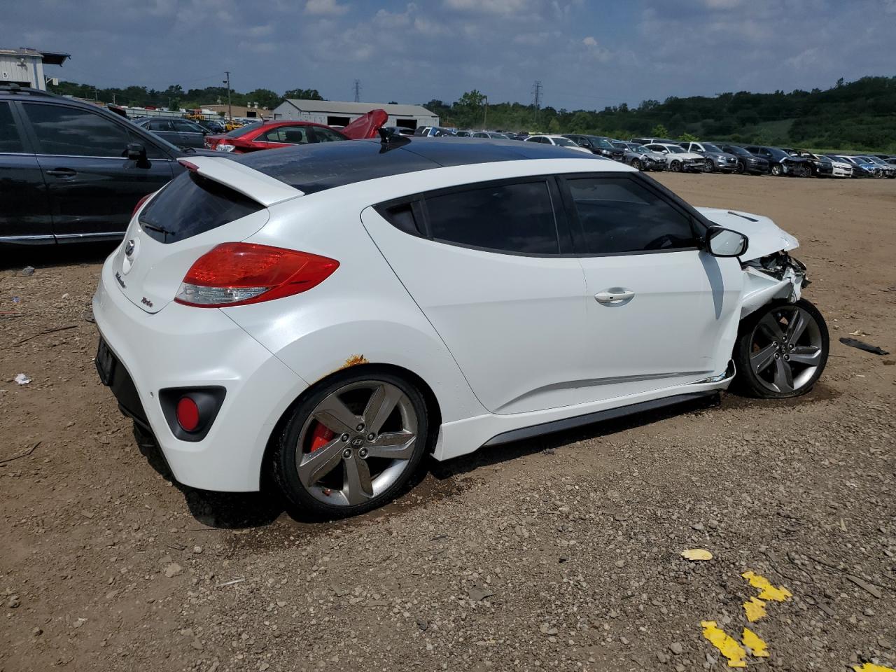 kmhtc6ae1du181377 KMHTC6AE1DU181377 2013 Hyundai Veloster Turbo