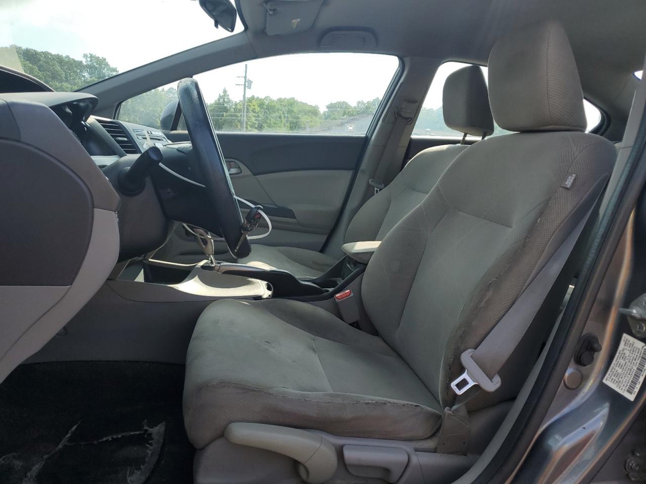 2012 Honda Civic Lx VIN: 2HGFB2F57CH317374 Lot: 65135975